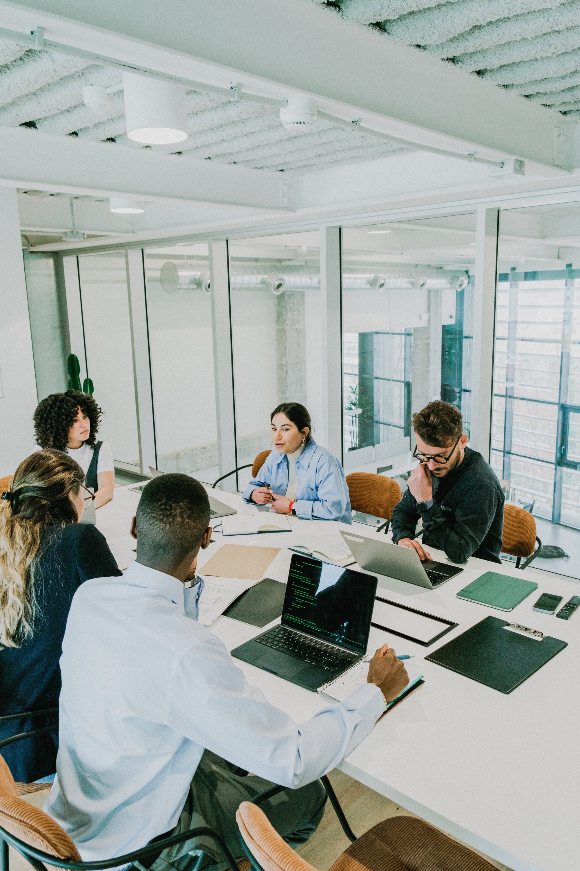 Cool Corporate Team in a Meeting